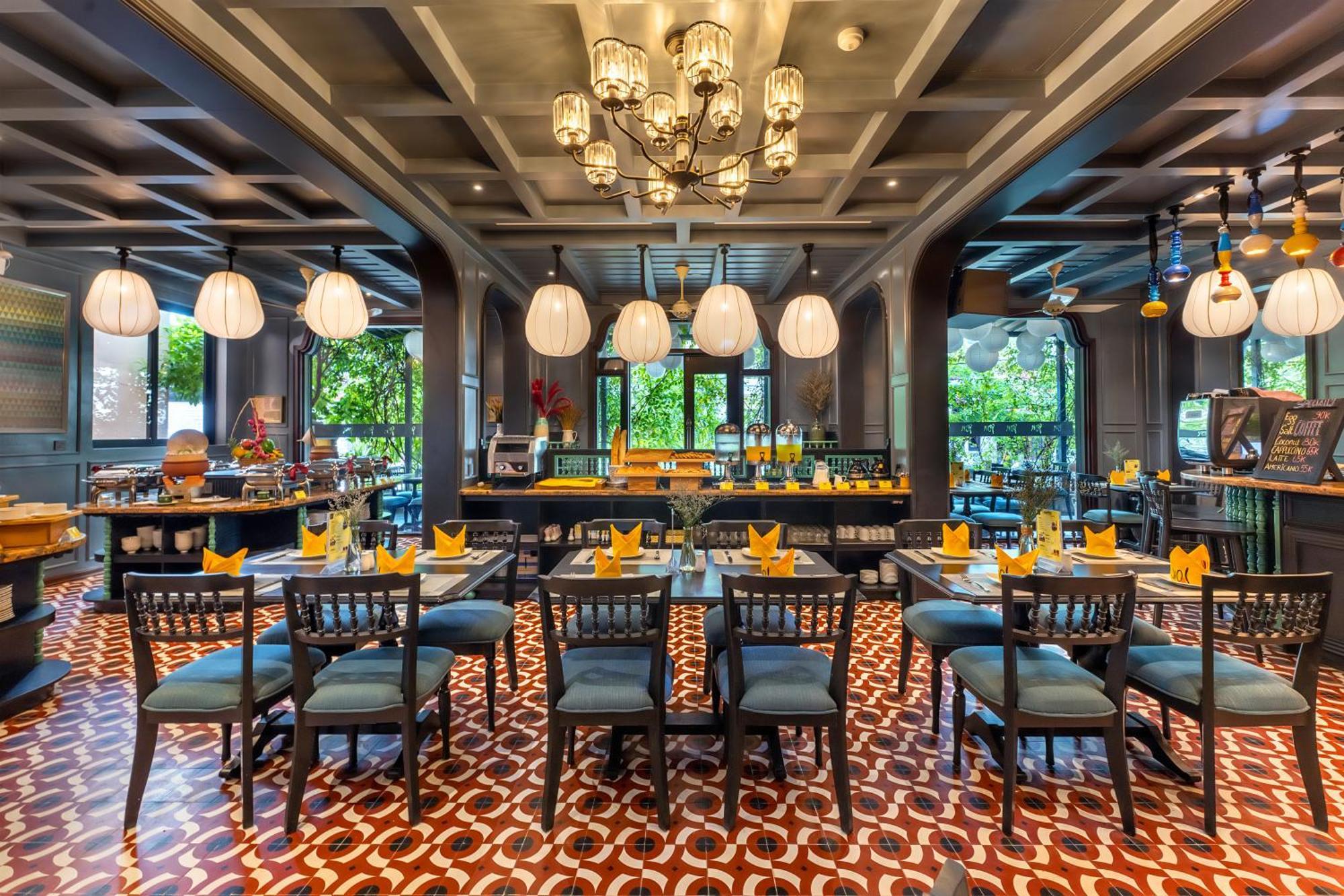 Son Hoi An Boutique Hotel & Spa Buitenkant foto The restaurant