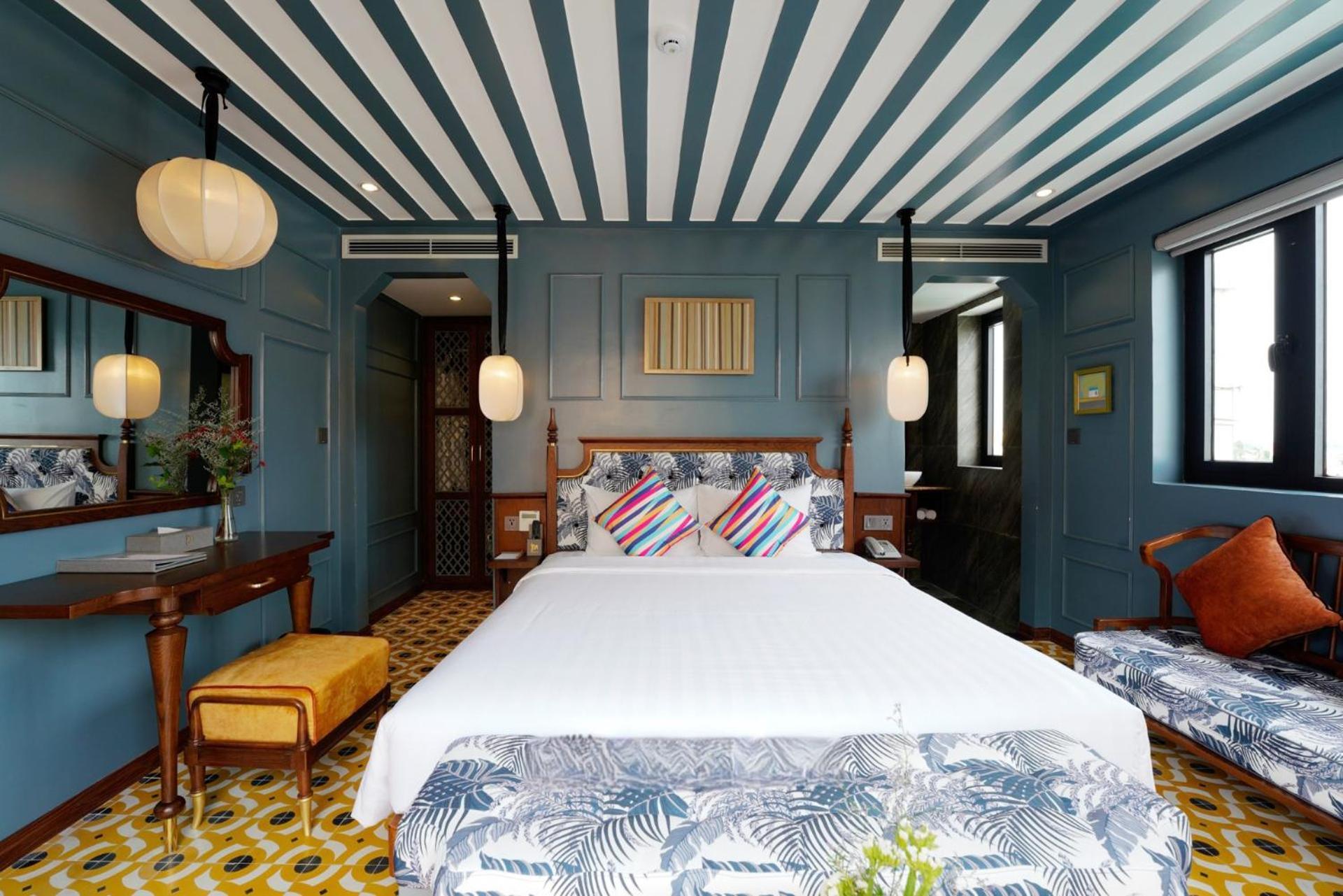 Son Hoi An Boutique Hotel & Spa Kamer foto A room at the hotel