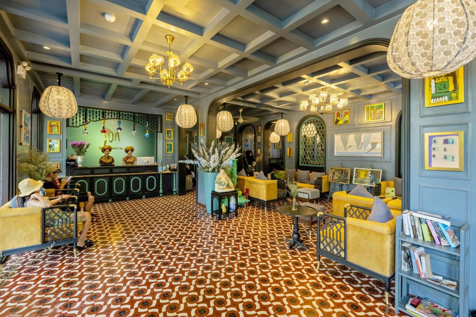 Son Hoi An Boutique Hotel & Spa Buitenkant foto Lobby